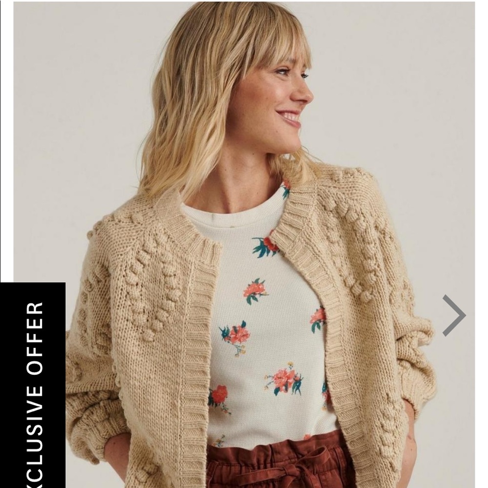 Lucky Brand Bobble Cardigan